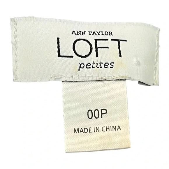 ANN TAYLOR LOFT PETITES‎ WATERCOLOR FLORAL SLEEVELESS DRESS SIZE 00P. - Picture 5 of 6